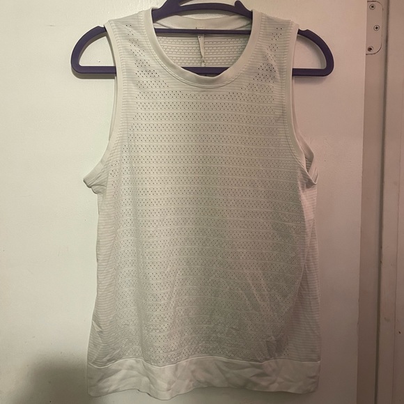 lululemon athletica Tops - Lululemon Vented white tank